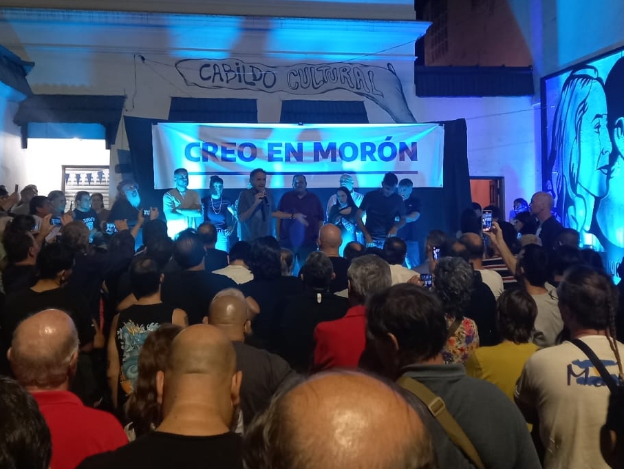Se lanzo  "CREO EN MORON" un nuevo espacio de unidad